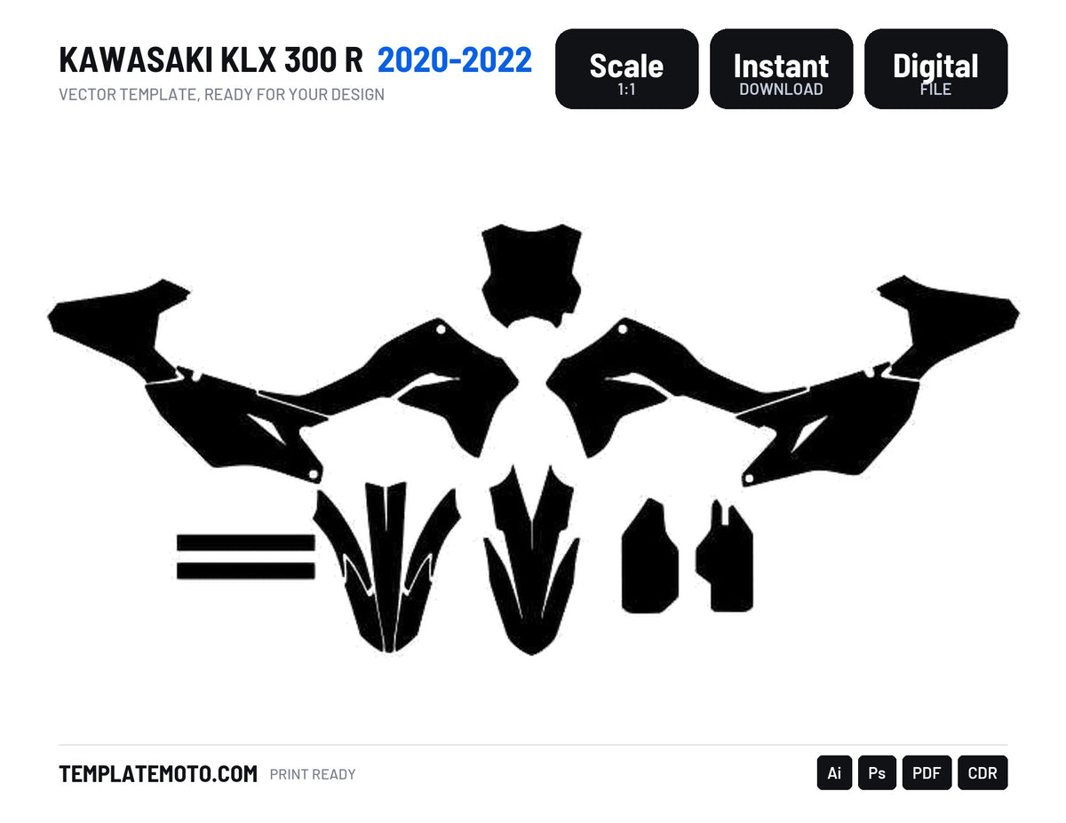 KAWASAKI KLX 300 R 2020-2022