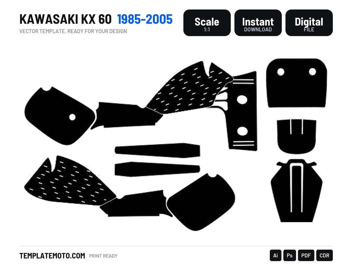 KAWASAKI KX 60 1985-2005