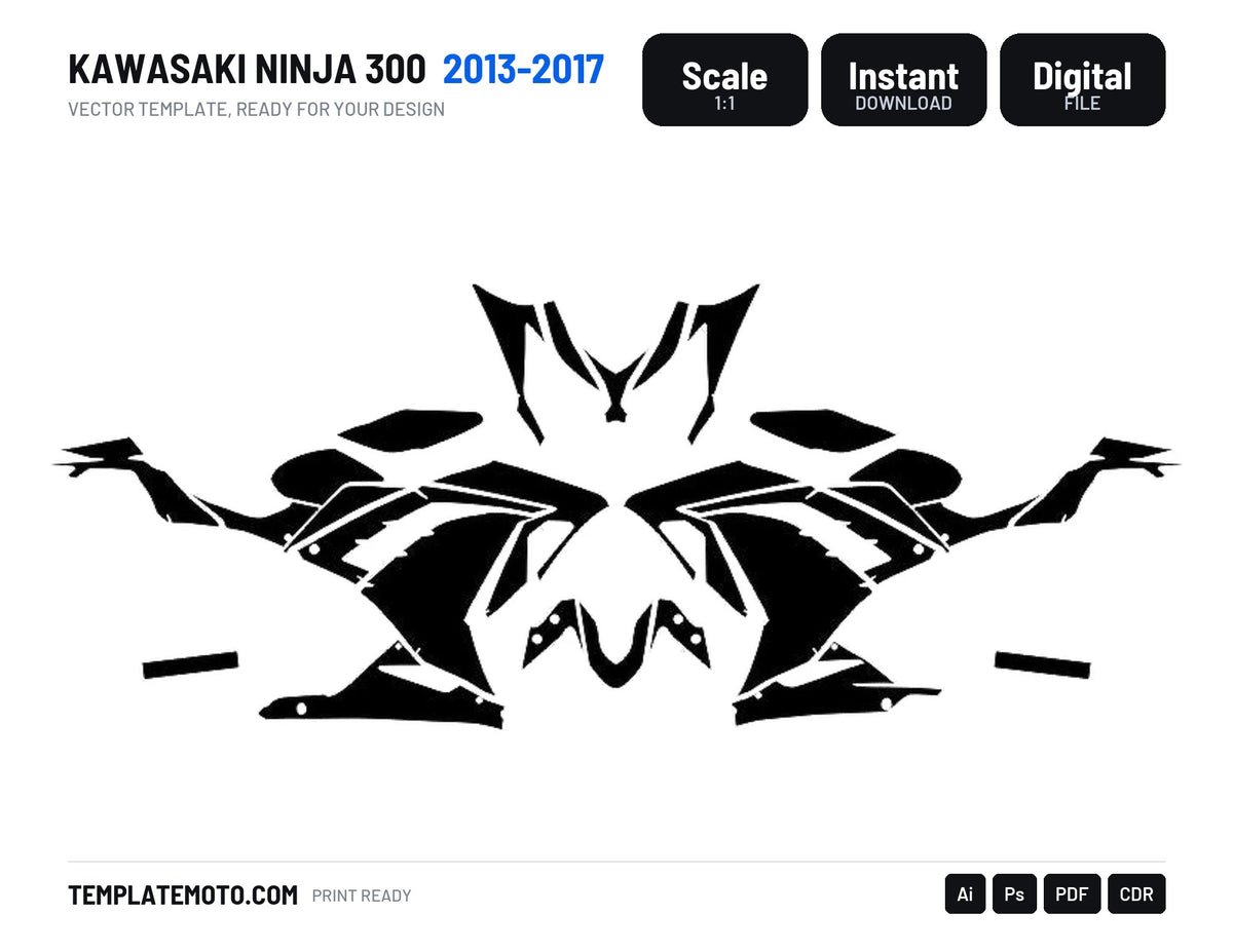 KAWASAKI NINJA 300 2013-2017