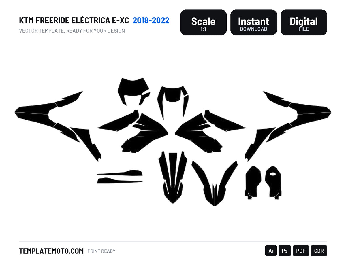 KTM FREERIDE ELÉCTRICA E-XC 2018-2022