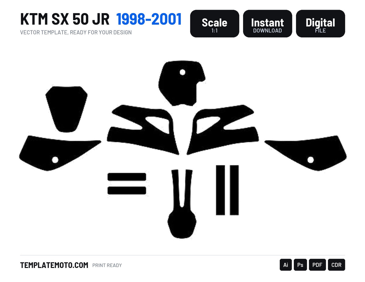 KTM SX 50 JR 1998-2001