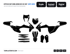 KTM SX SXF 2016-2018 EXC XC XCF 2017-2019