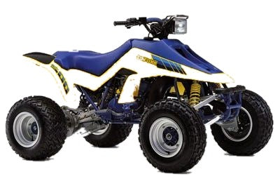 Suzuki LT 500R Quadzilla 1987 1988 1990 ATV Quad Graphics Template motorcycle