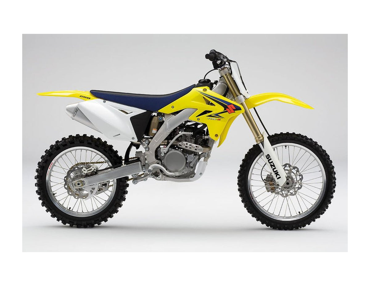Suzuki RMZ 250 MX Motocross 2007 2008 2009 Graphics Template