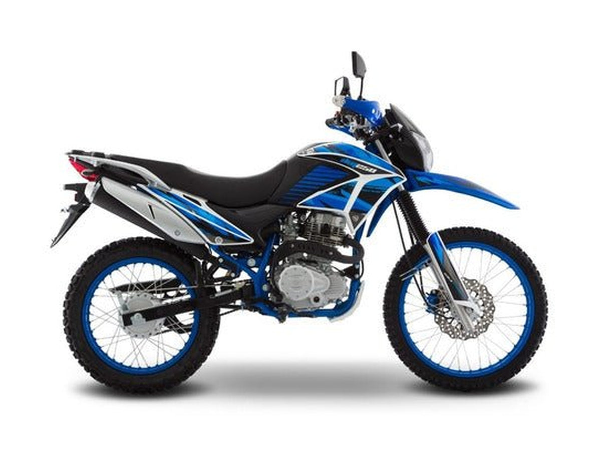 ITALIKA DM 250 250X 2020-2022 Graphics Template Vector motorcycle