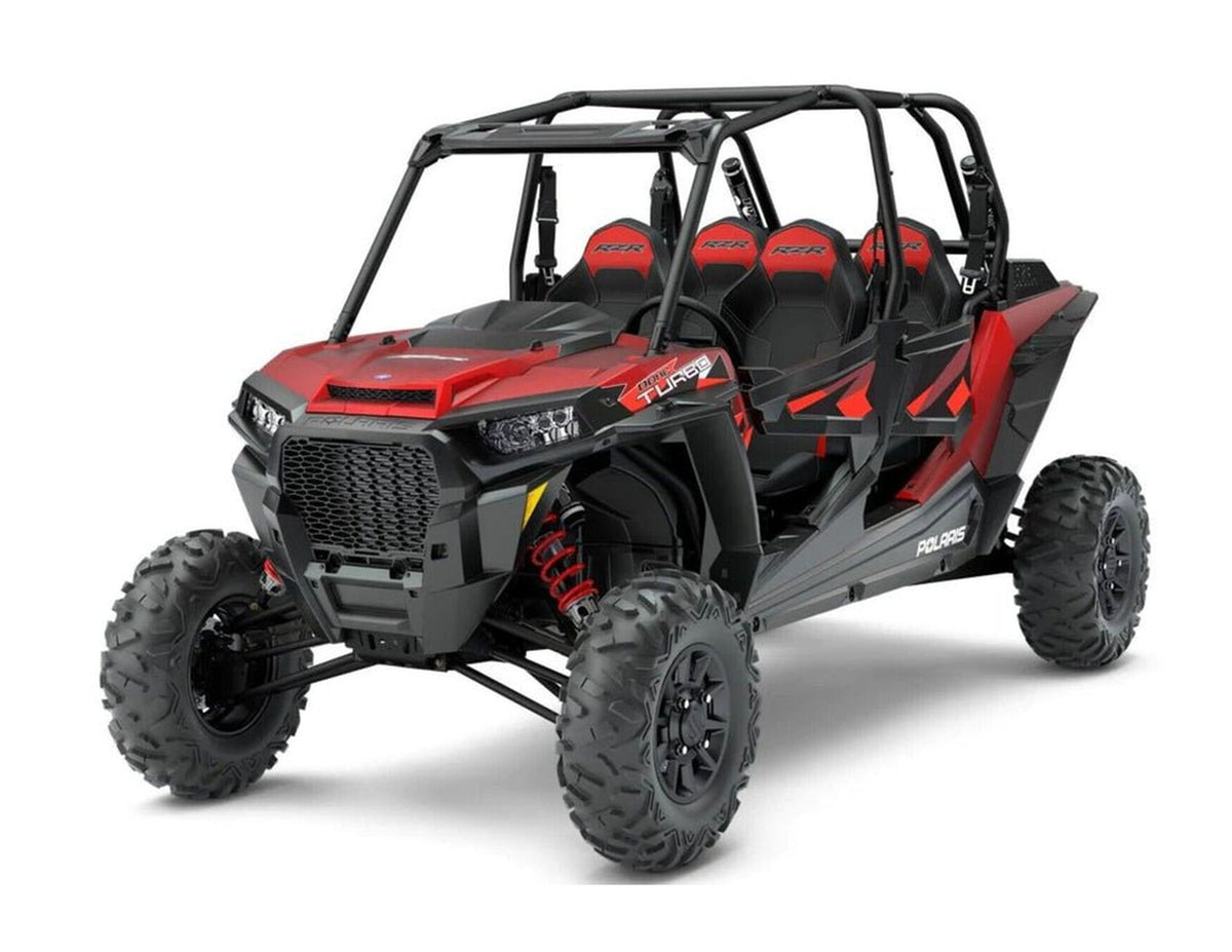 POLARIS RZR XP 4 TURBO 2016-2018 UTV Graphics Template Vector motorcycle