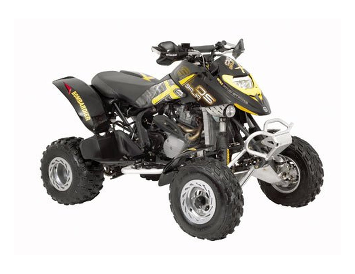 CAN AM 650 DS (Bombardier) ATV Graphics Template Vector motorcycle