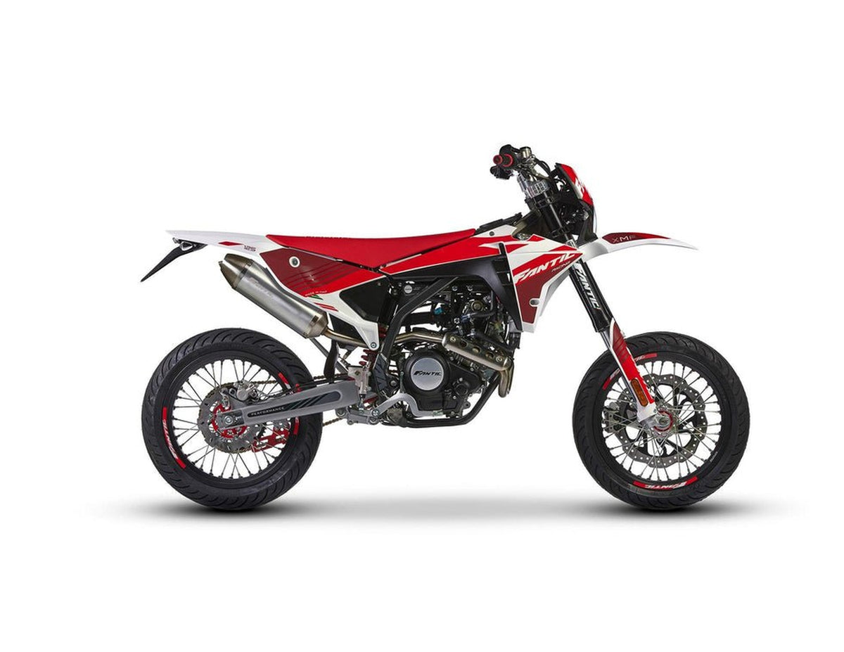 FANTIC XMF 125 2023 Graphics Template Vector motorcycle