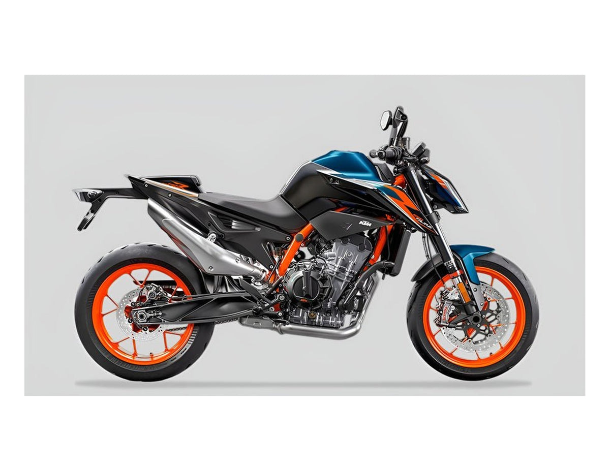 KTM DUKE 790 890 2018-2022 Streetbike Graphics Template Vector motorcycle