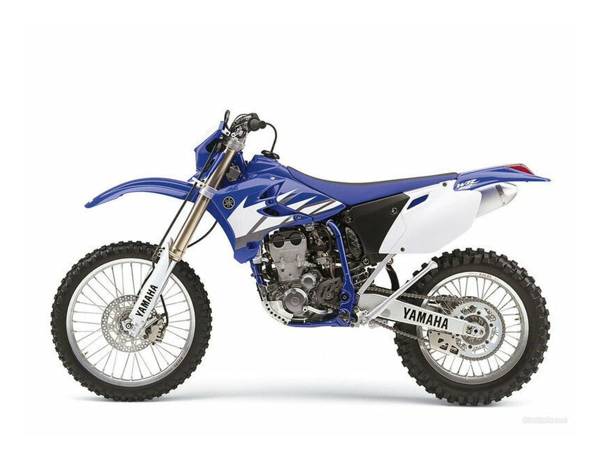 YAMAHA WR 450F 250F 2003-2004 Graphics Template Vector motorcycle