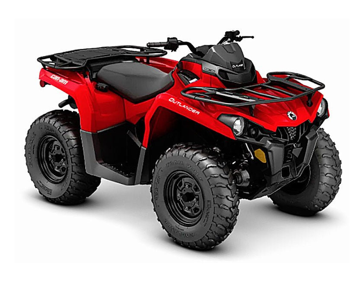 CAN AM OUTLANDER L MAX 450 500 570 2014-2020 ATV Graphics Template Vector motorcycle