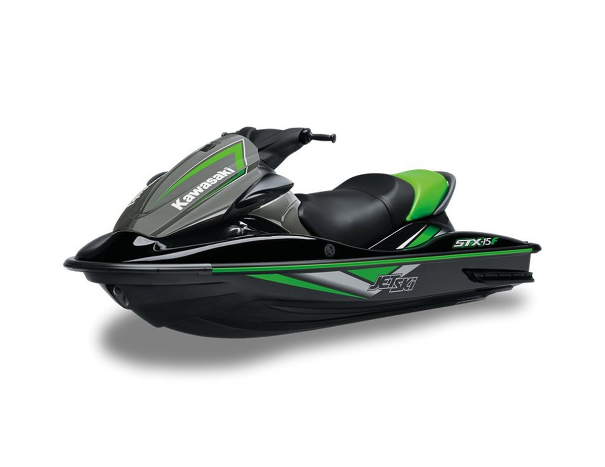 KAWASAKI STX 15 F Jetski Graphics Template Vector motorcycle