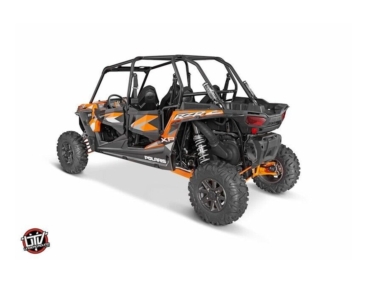 POLARIS RZR XP 1000 4 DOOR 2014-2018 UTV Graphics Template Vector motorcycle