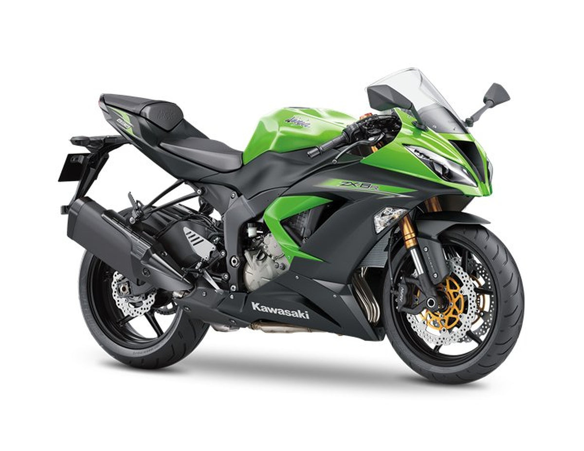 KAWASAKI NINJA ZX-6R 636 2013-2018 ZX6R Streetbike Graphics Template Vector motorcycle