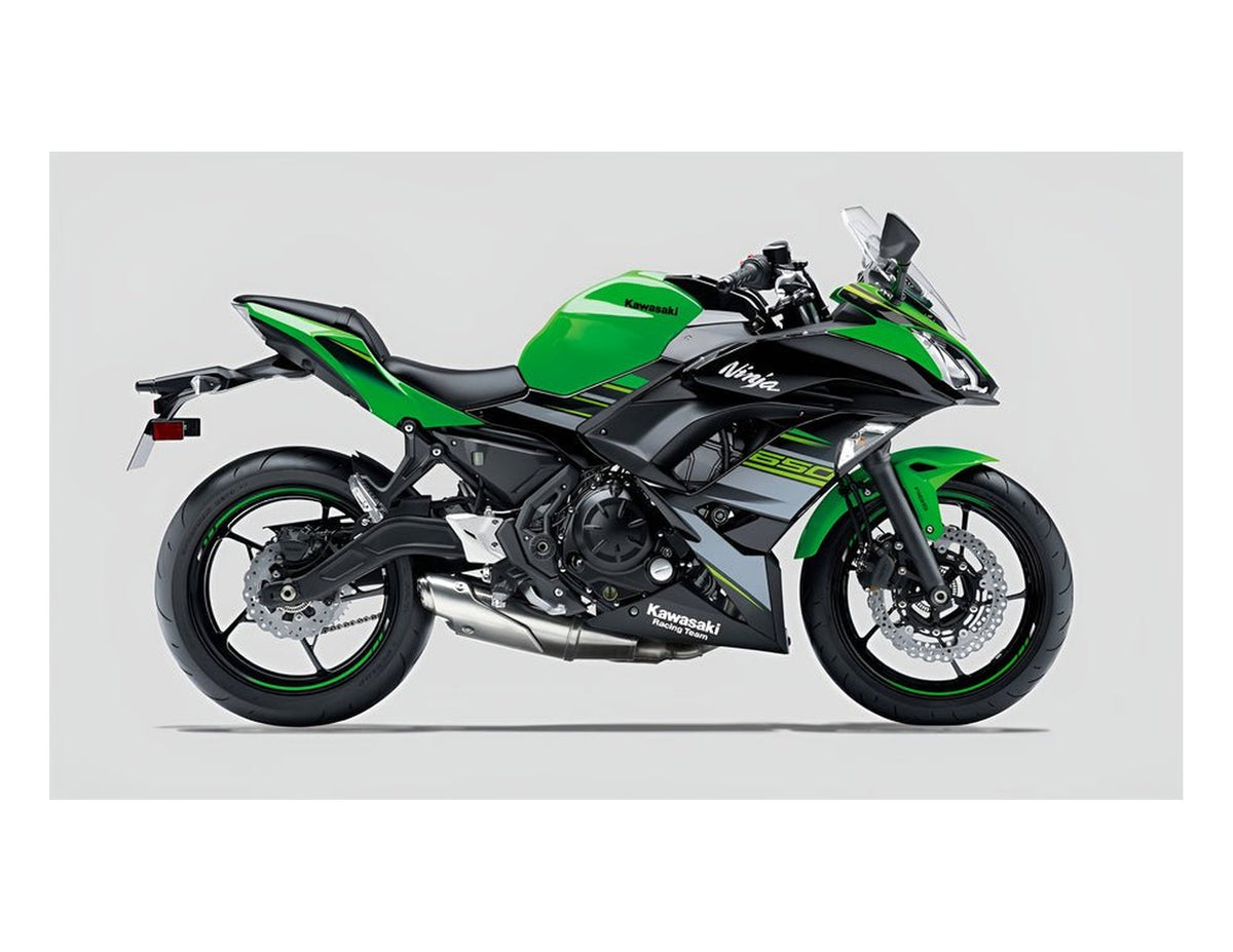 KAWASAKI NINJA 650 2017-2019 Streetbike Graphics Template Vector motorcycle