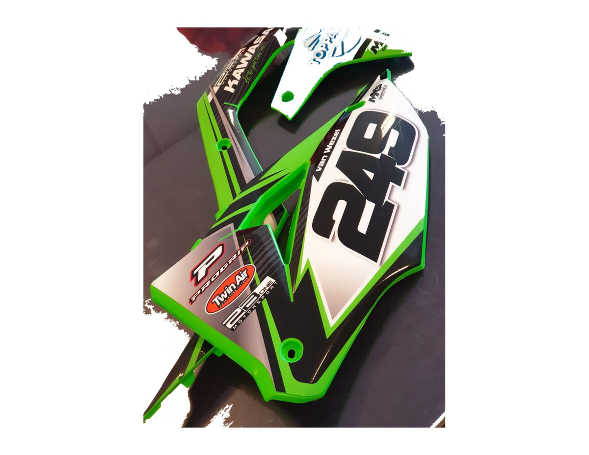 KAWASAKI KX250F 2021 2022 2023 2024 ACERBIS PLASTICS motorcycle