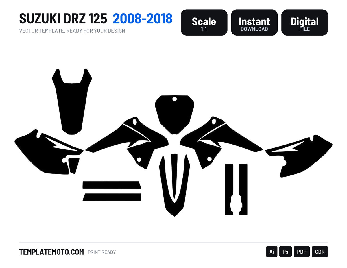 SUZUKI DRZ 125 2008-2018