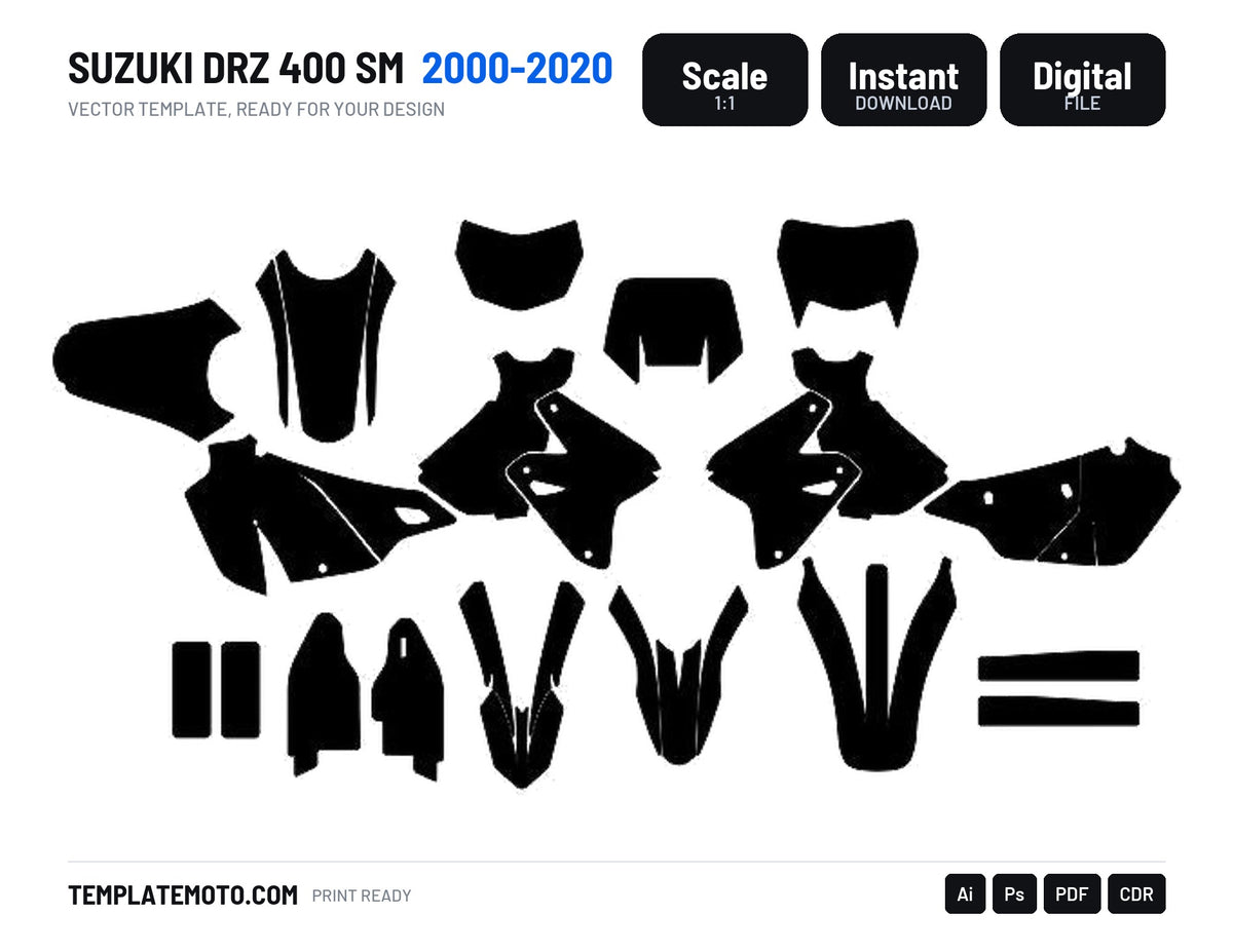 SUZUKI DRZ 400 SM 2000-2020