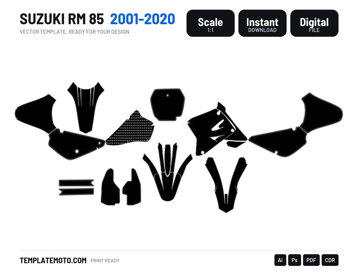 SUZUKI RM 85 2001-2020