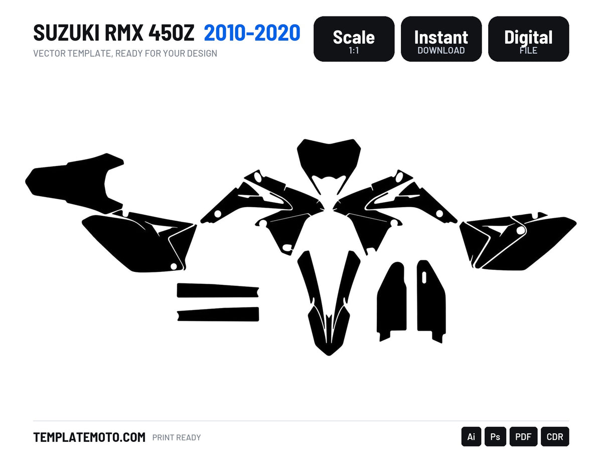 SUZUKI RMX 450Z 2010-2020