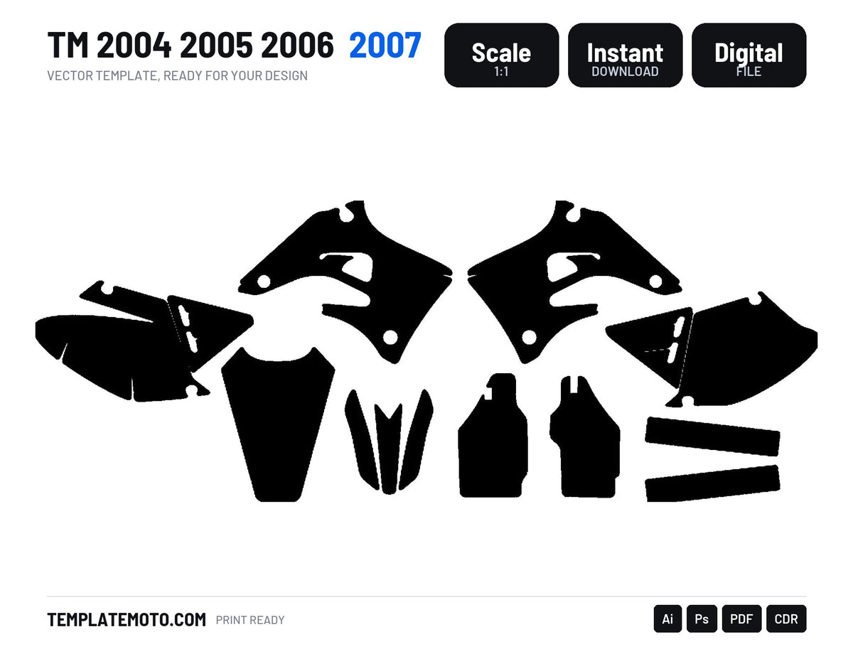 TM 2004 2005 2006 2007 Graphics Template