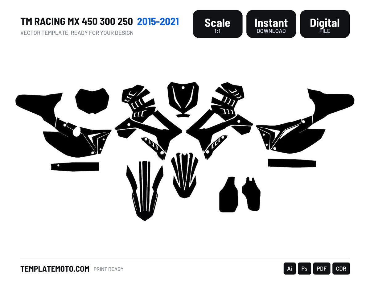 TM RACING MX 450 300 250 2015-2021
