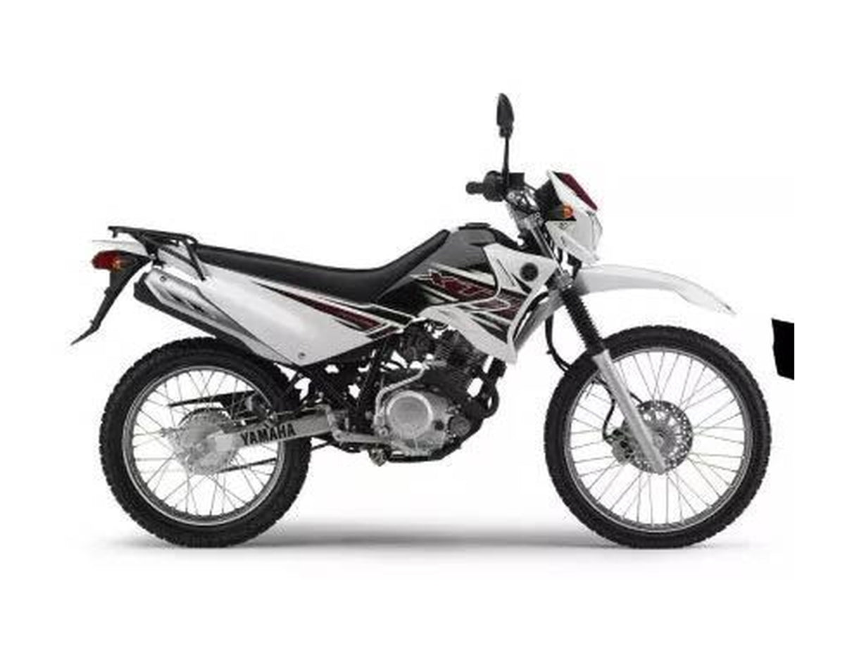 Yamaha 125 XTZ Graphics Template Vector