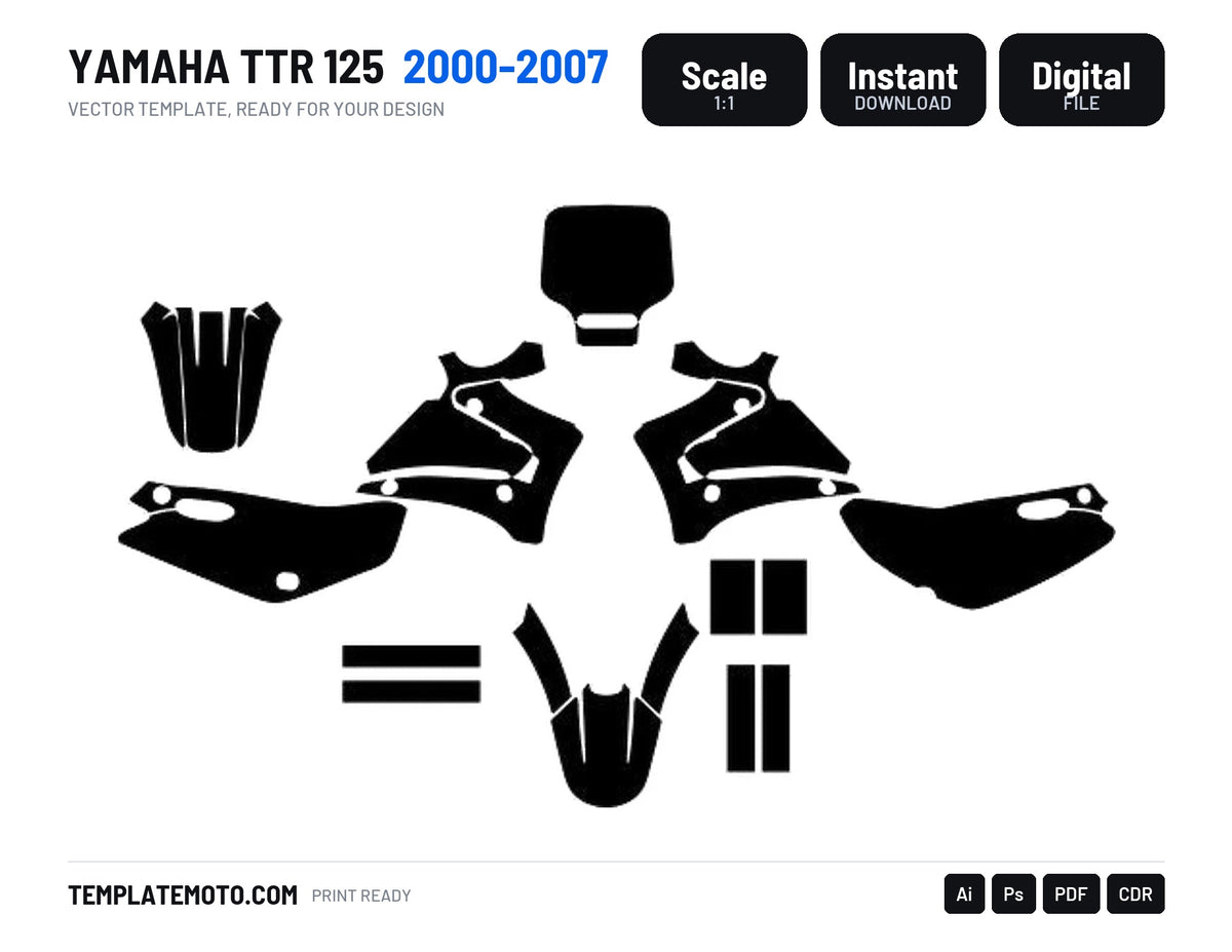 YAMAHA TTR 125 2000-2007