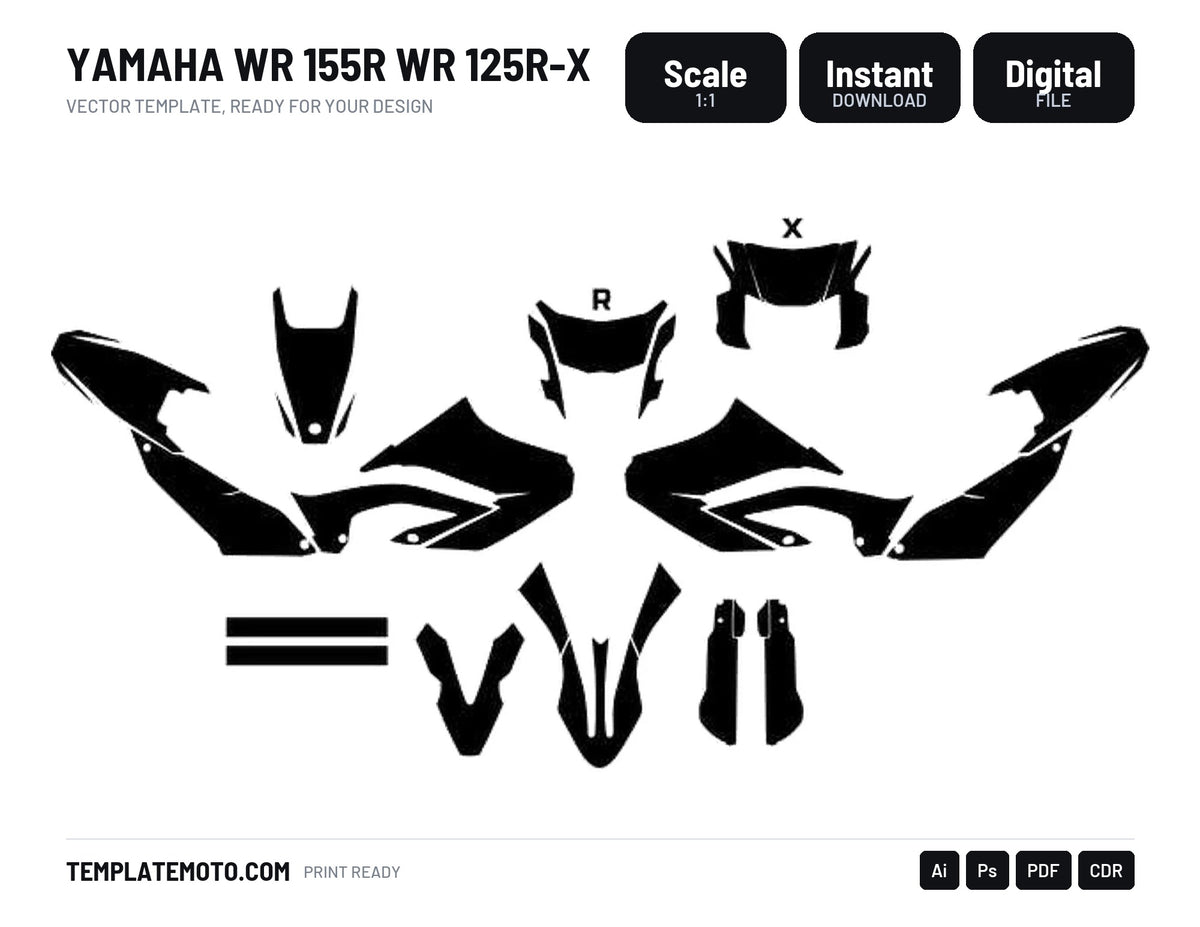 YAMAHA WR 155R  WR 125R-X