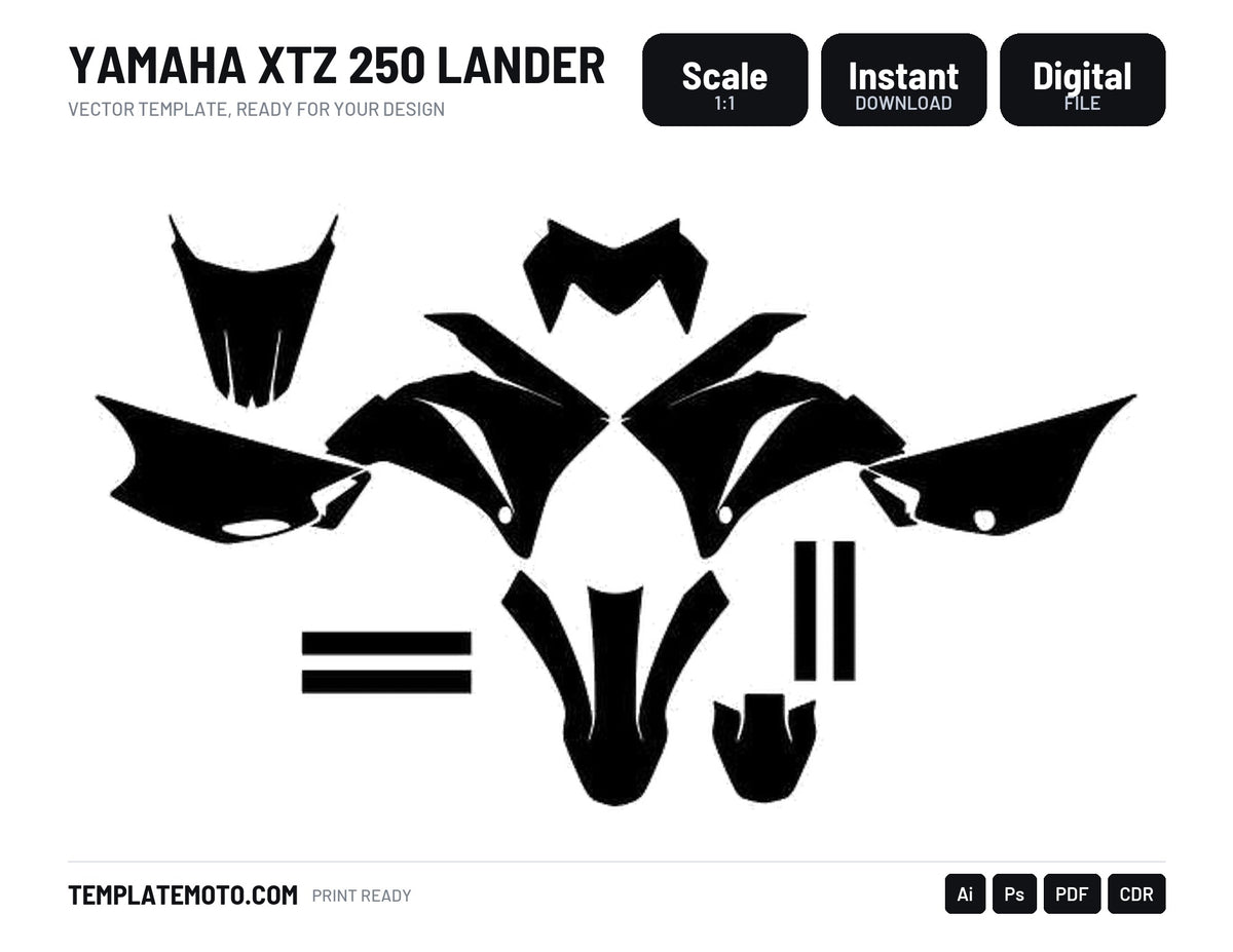 YAMAHA XTZ 250 LANDER