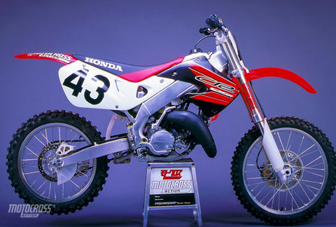 Honda CR 125 1998 1999 Template Graphics
