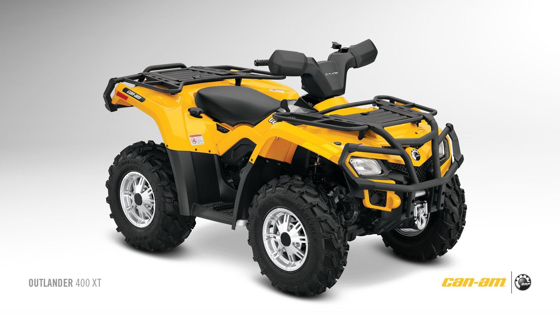 CAN AM OUTLANDER 400 2009-2014 ATV Graphics Template Vector