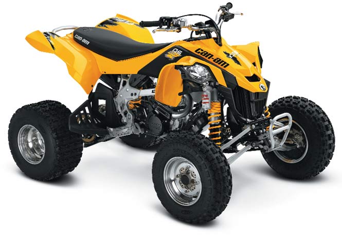 CAN AM DS 450 XXC XMX 2008-2016 ATV Graphics Template Vector