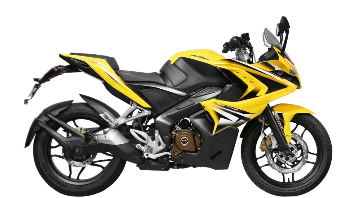 BAJAJ PULSAR RS 200 template vector graphics