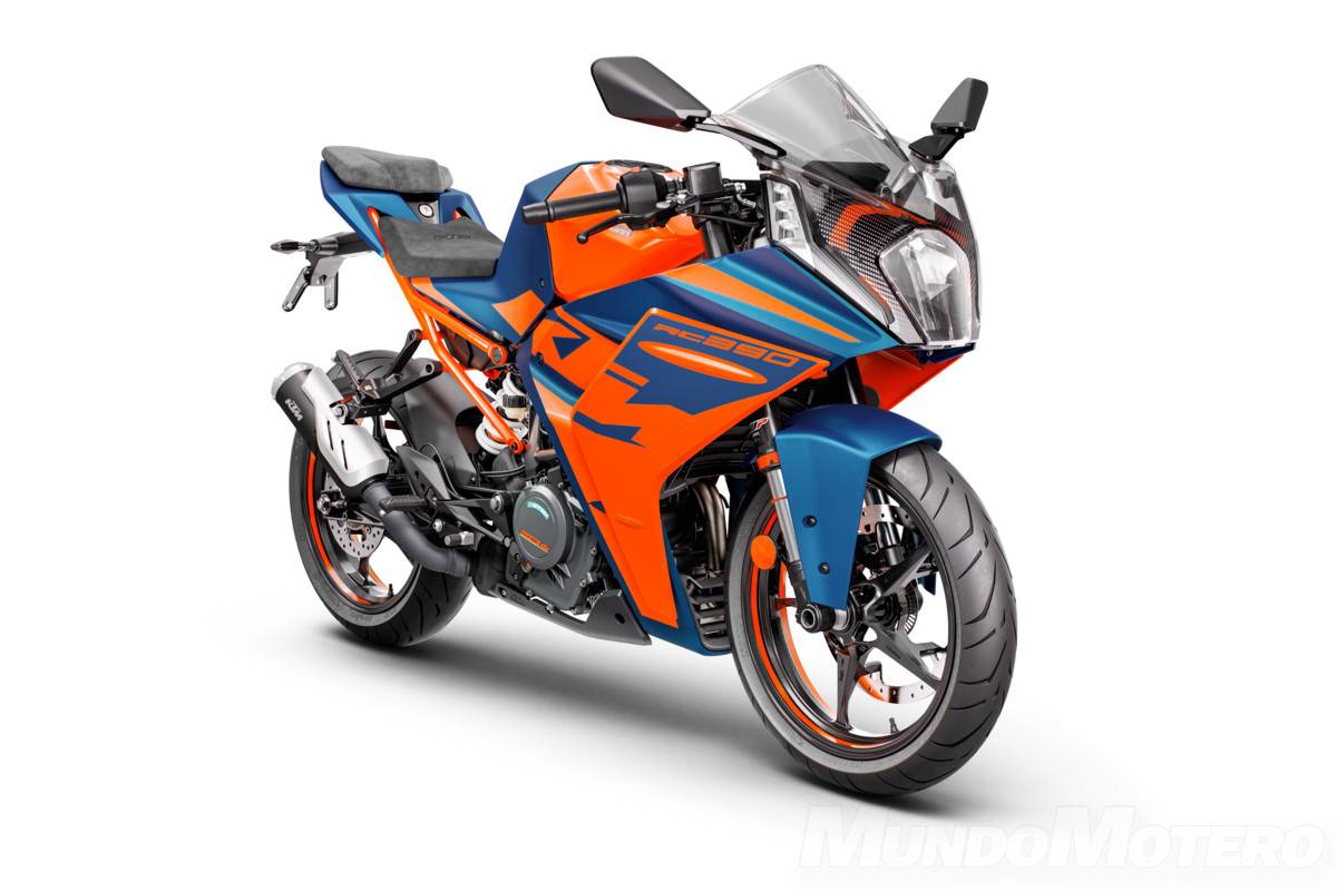 KTM RC 125 250 390 2022-2023 Street Bike Graphics Template Vector