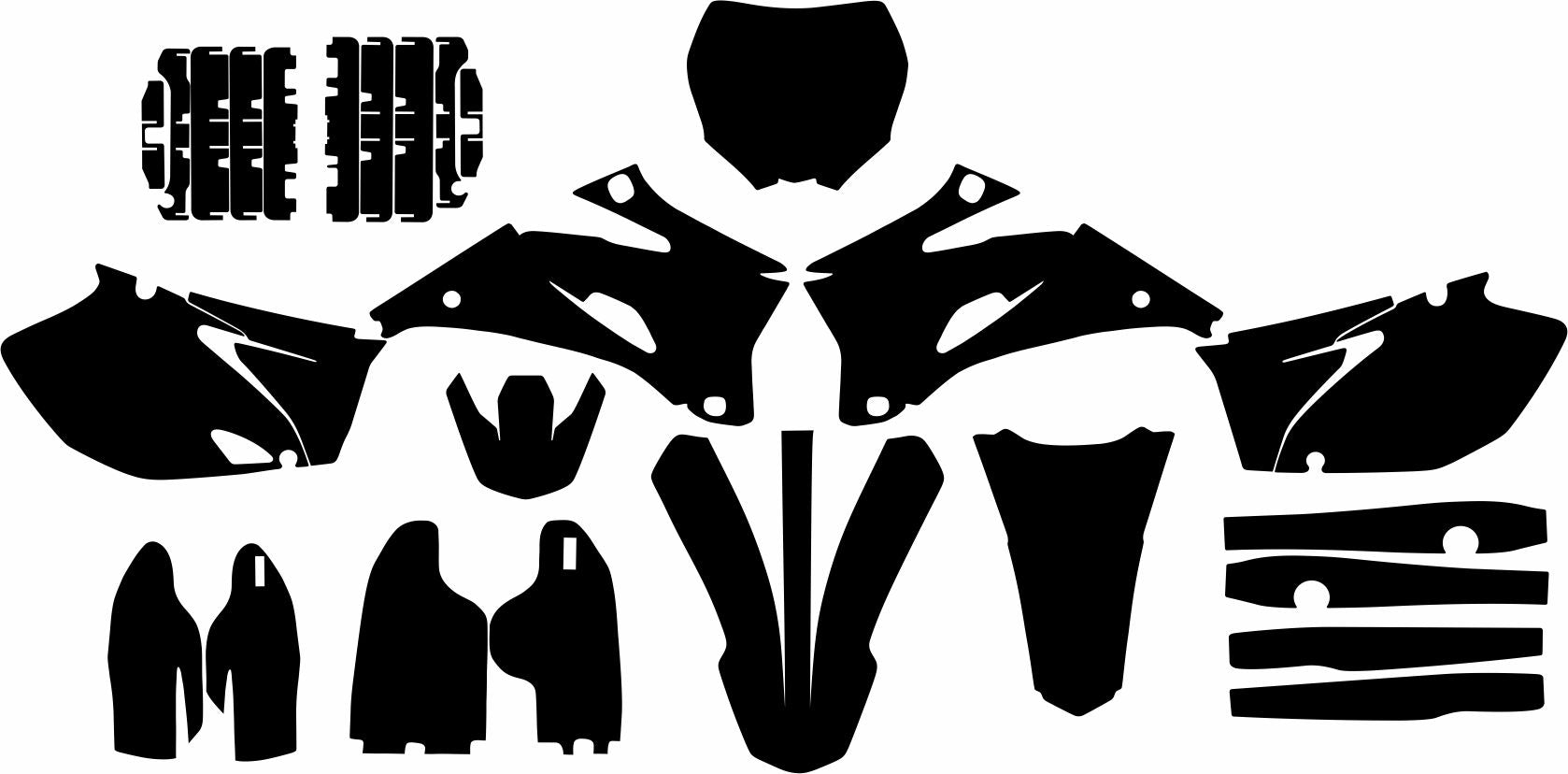 YAMAHA YZF 250 450 2006-2009
