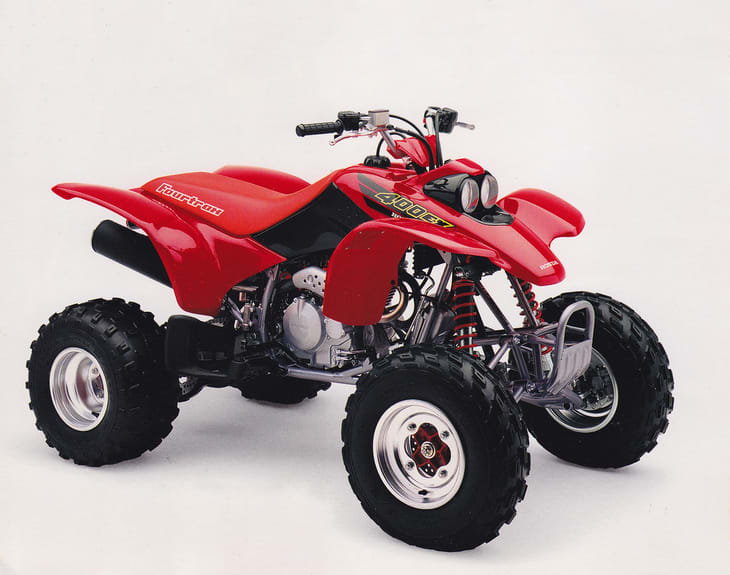 HONDA TRX 400 EX 1999-2004 ATV Vector Graphics Template