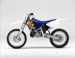 Yamaha YZ WR 125 250 MX Motocross 1996 1997 1998 1999 2000 2001 Graphics Template