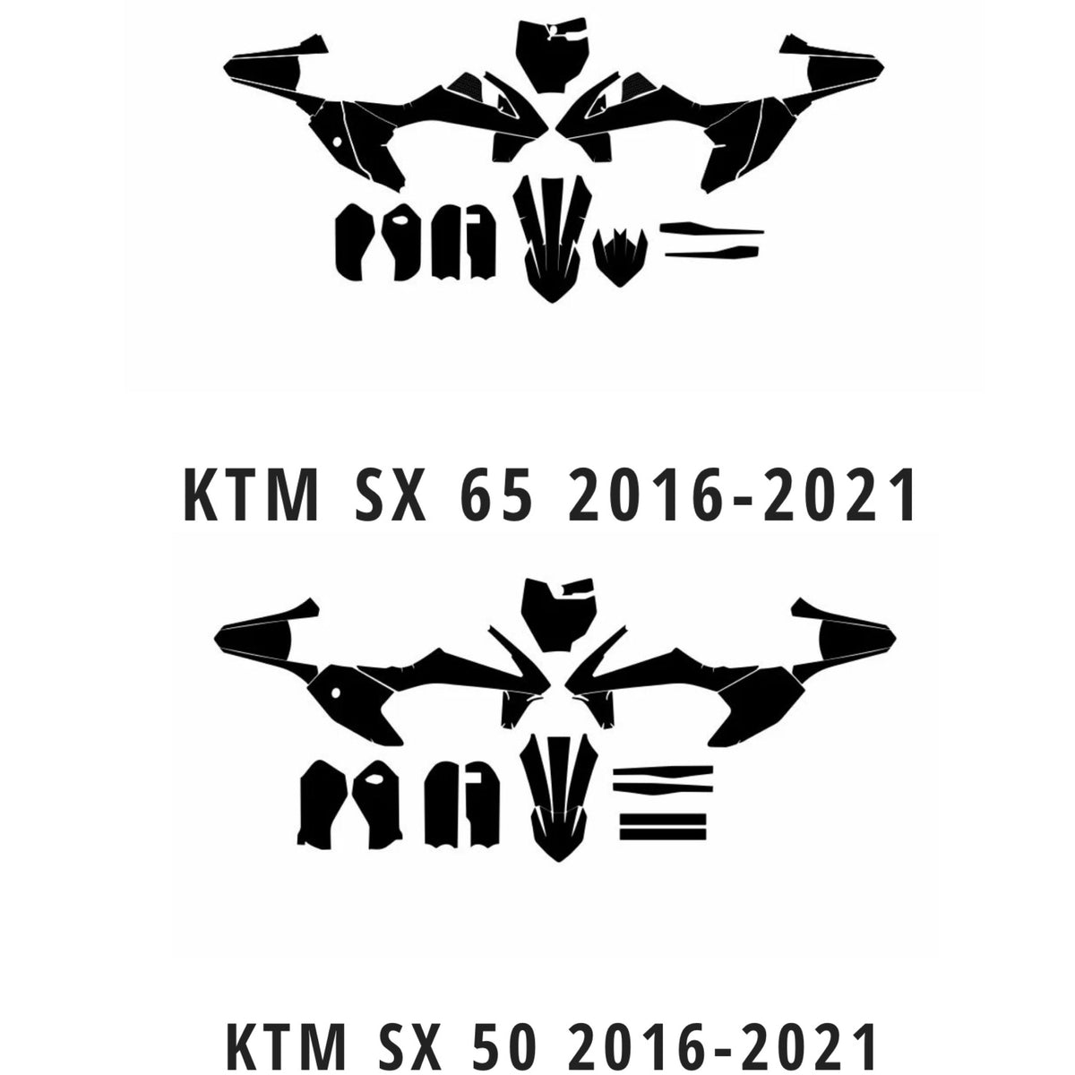 Pack templates 2021 motocross-enduro