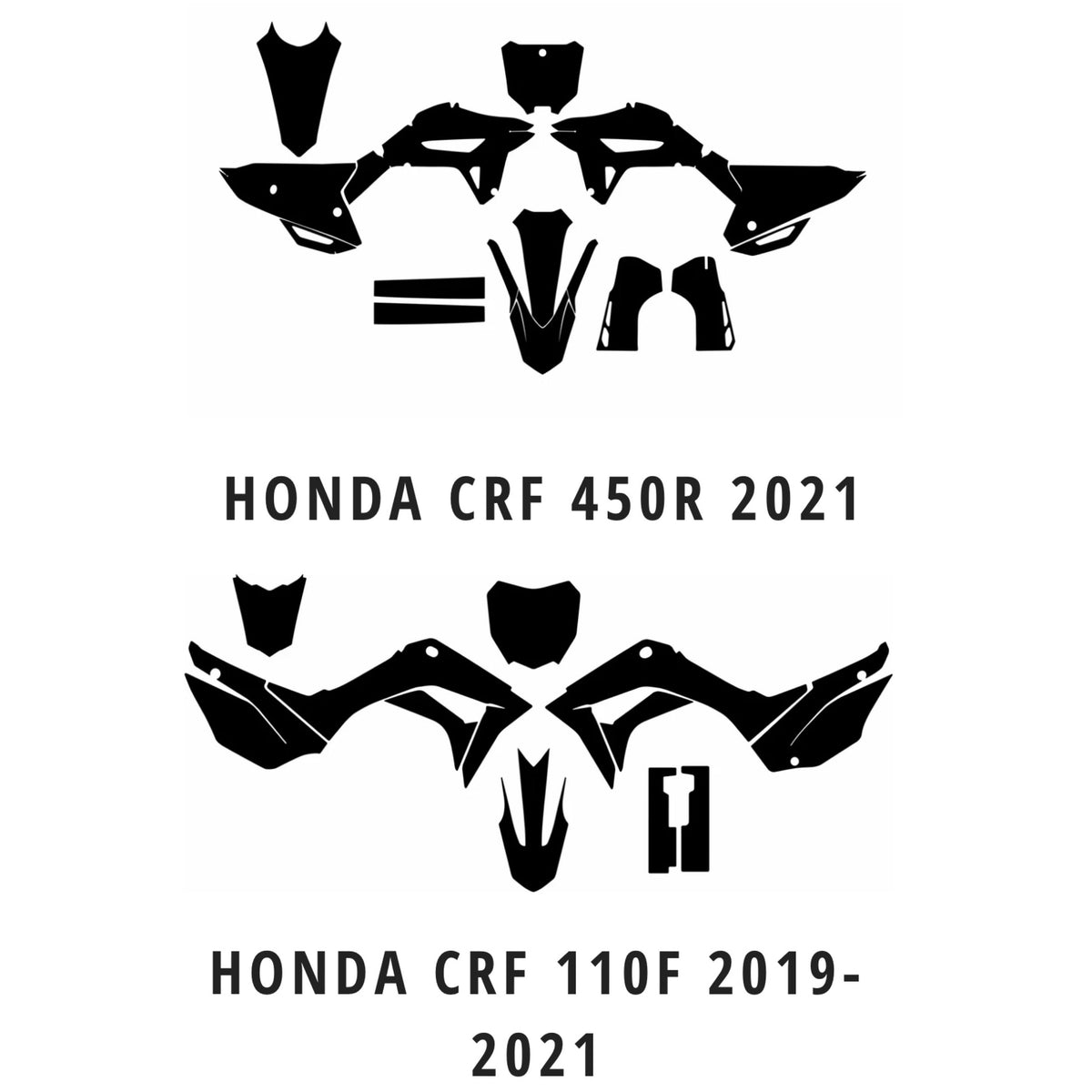 Pack templates 2021 motocross-enduro