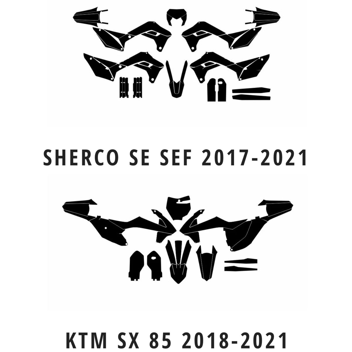 Pack templates 2021 motocross-enduro