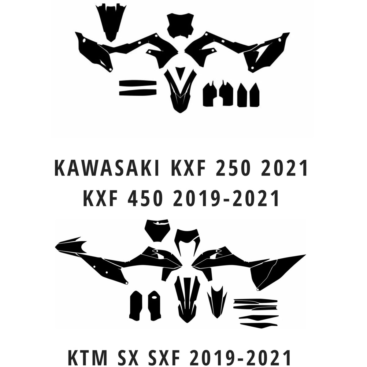 Pack templates 2021 motocross-enduro