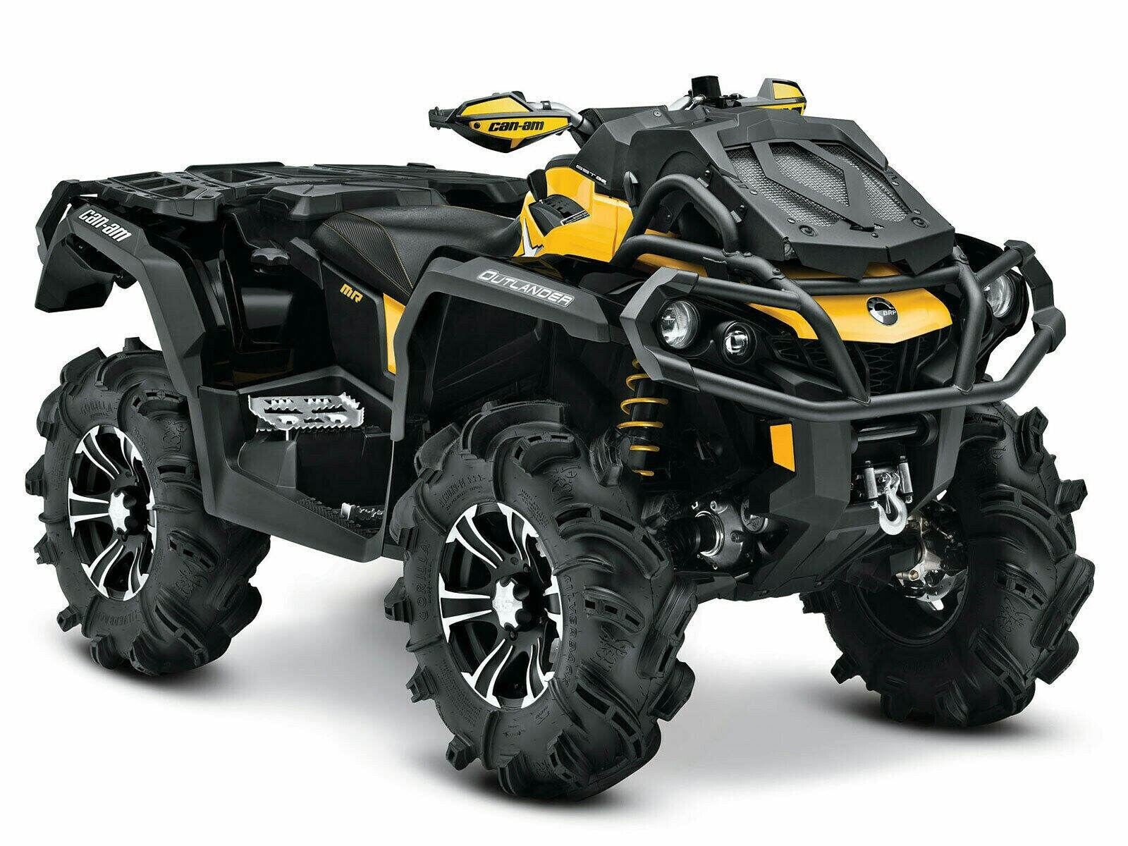CAN AM BRP OUTLANDER 650 800 1000 MAX XMR 2020-2022 ATV Graphics Template Vector