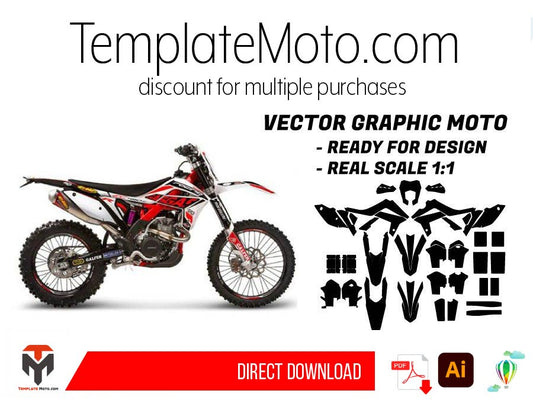 GAS GAS EC 2012 2013 2014 2015 2016 2017 Graphics Template